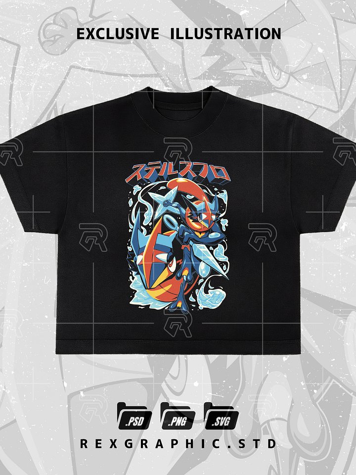 Stealth Flow – ステルスフロ (Inspired by Greninja) product image (1)