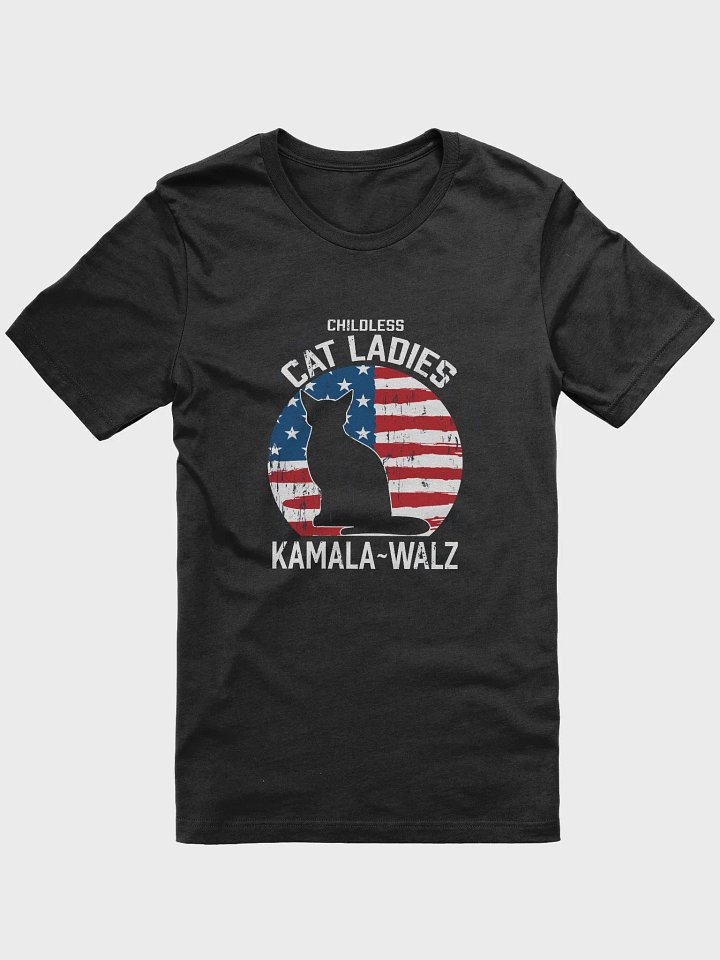 Childless Cat Ladies for Kamala Walz T-Shirt product image (1)