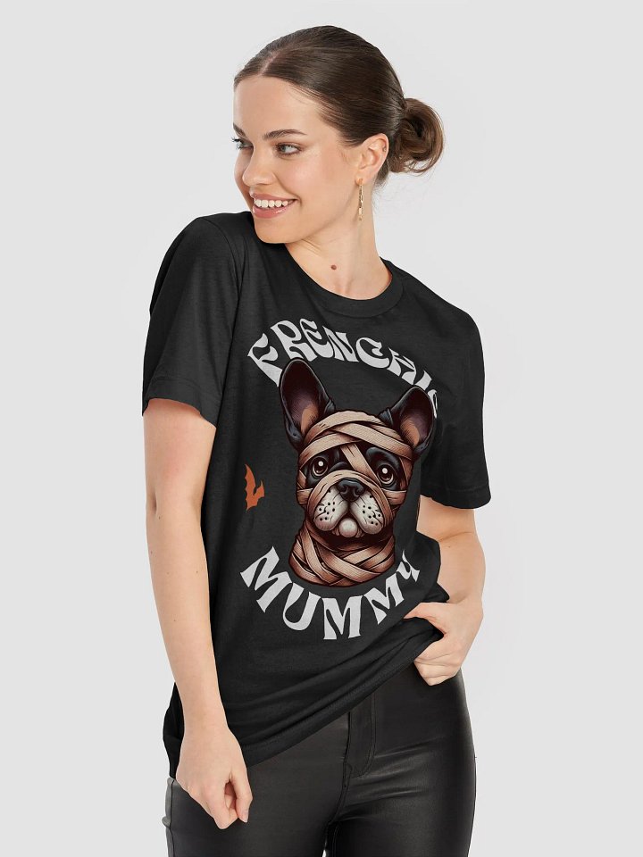 Halloween Mummy French Bull Dog T-Shirt product image (1)