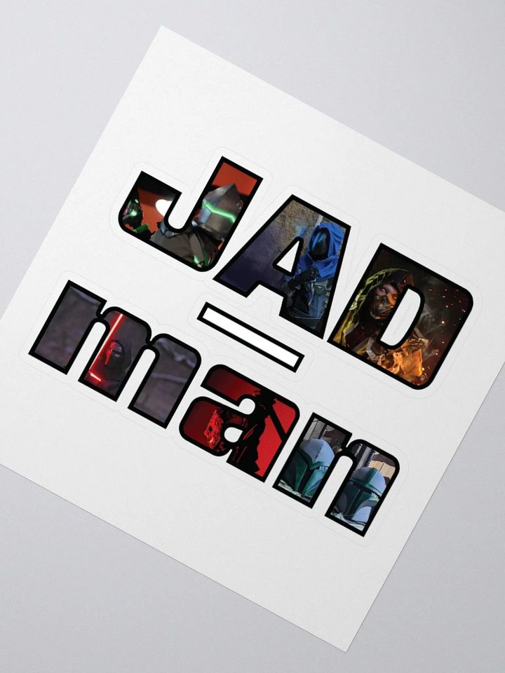 JAD-man Logo Sticker product image (6)