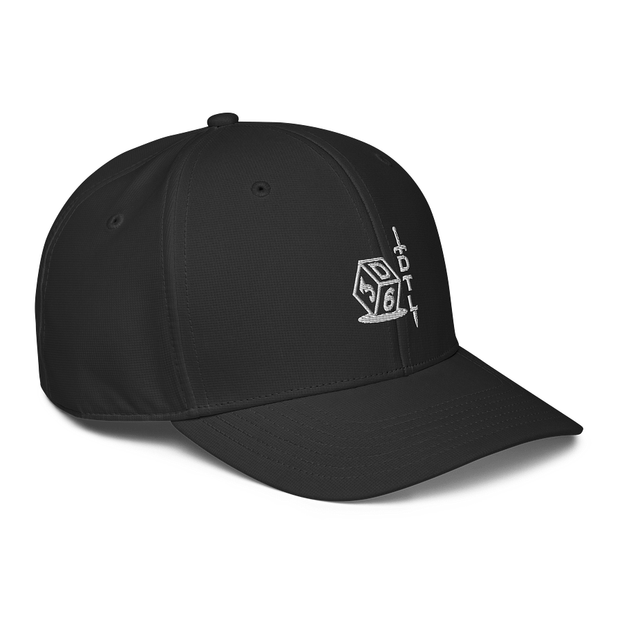 3d6 DTL Vertical Logo on Dark Performance Cap product image (3)