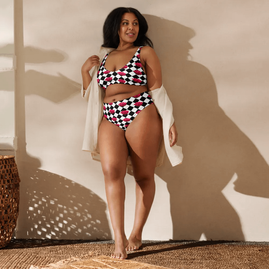 Rosy bikini {black and white} product image (9)