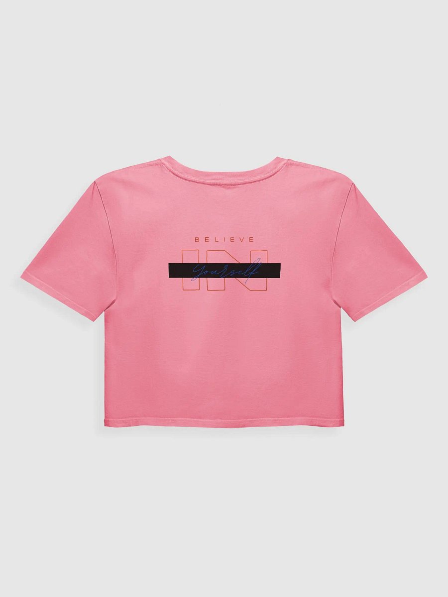 Believe in Yourself Crop Top product image (2)