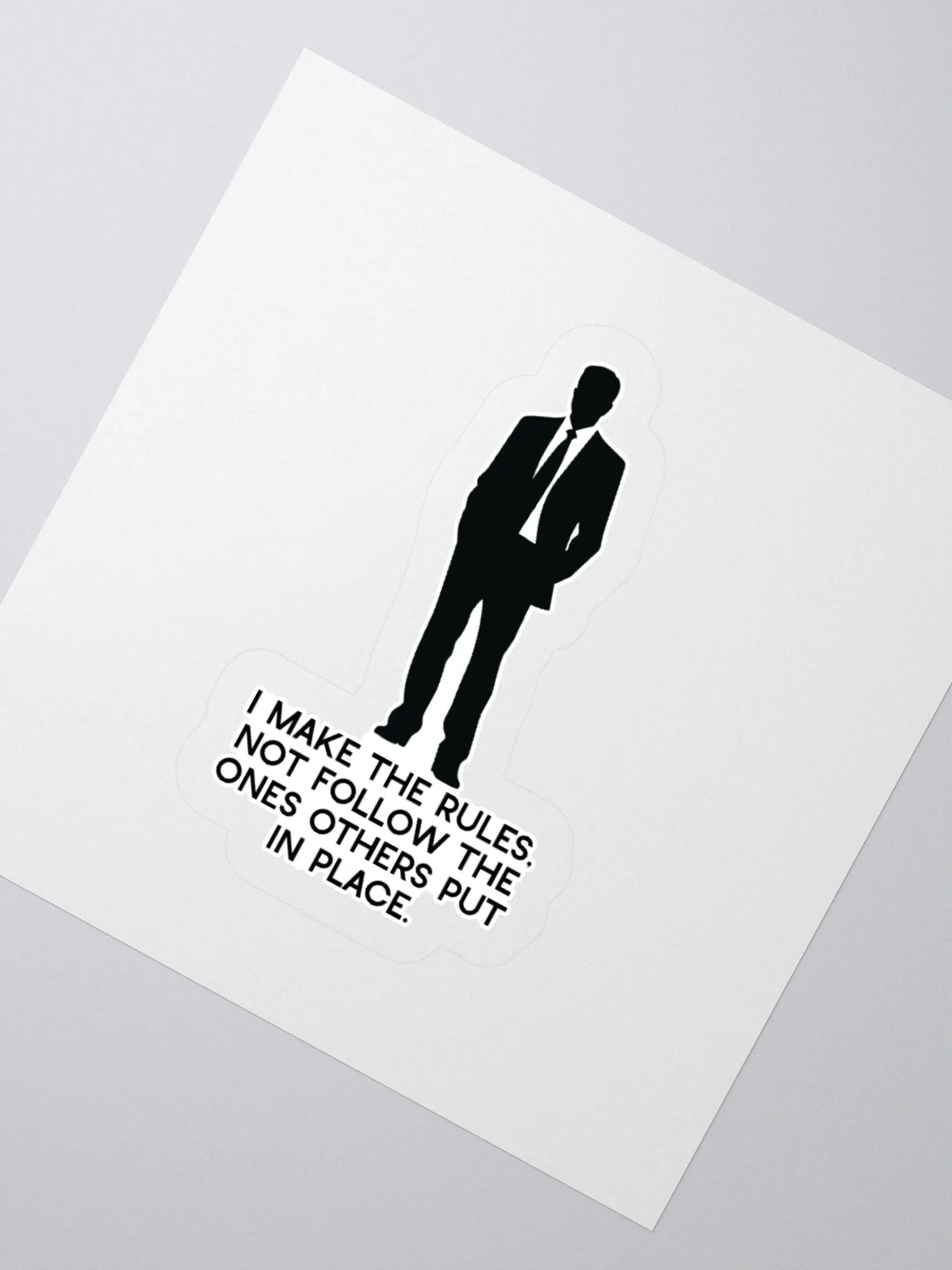 I Make The Rules Sticker product image (2)