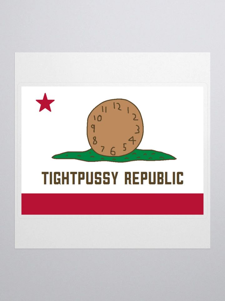 Tightpussy Republic Sticker product image (2)