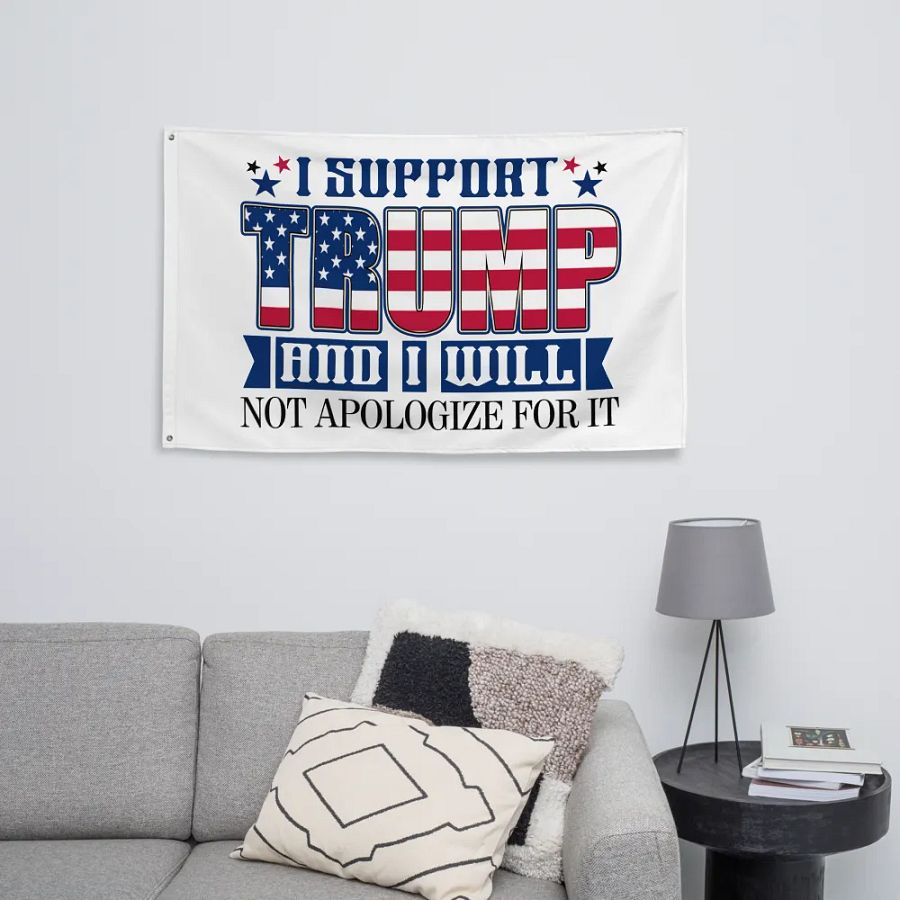 Patriotic Statement All-Over Print Flag product image (8)