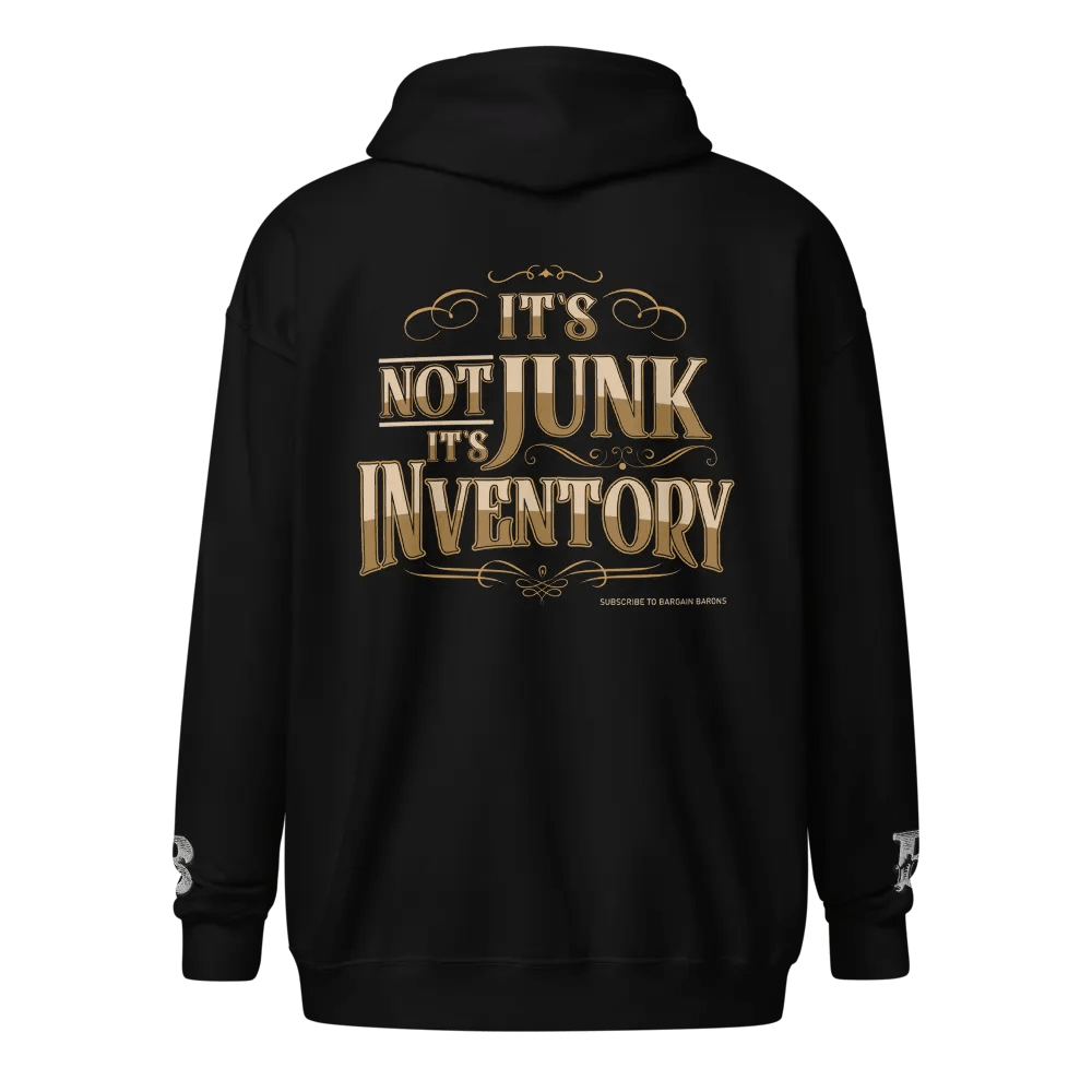 IT'S NOT JUNK IT'S INVENTORY (Zipper Hoodie) product image (3)