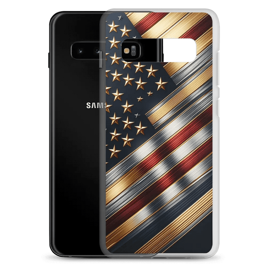 Patriotic Metal Flag Samsung® Case product image (20)
