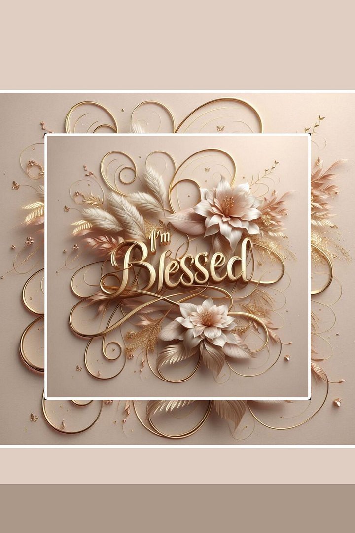 Positive Affirmation Stickers - I'm Blessed product image (1)