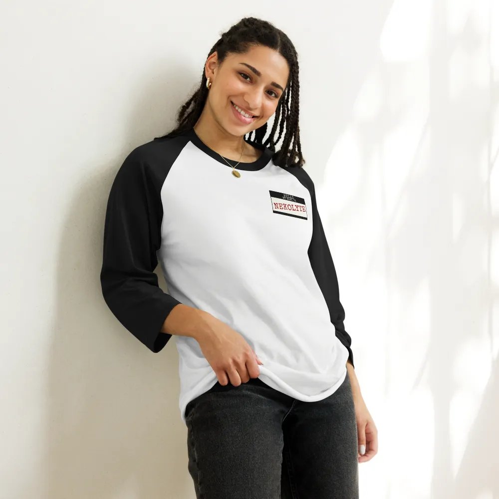 Nekolyte Nametag Raglan Shirt product image (10)