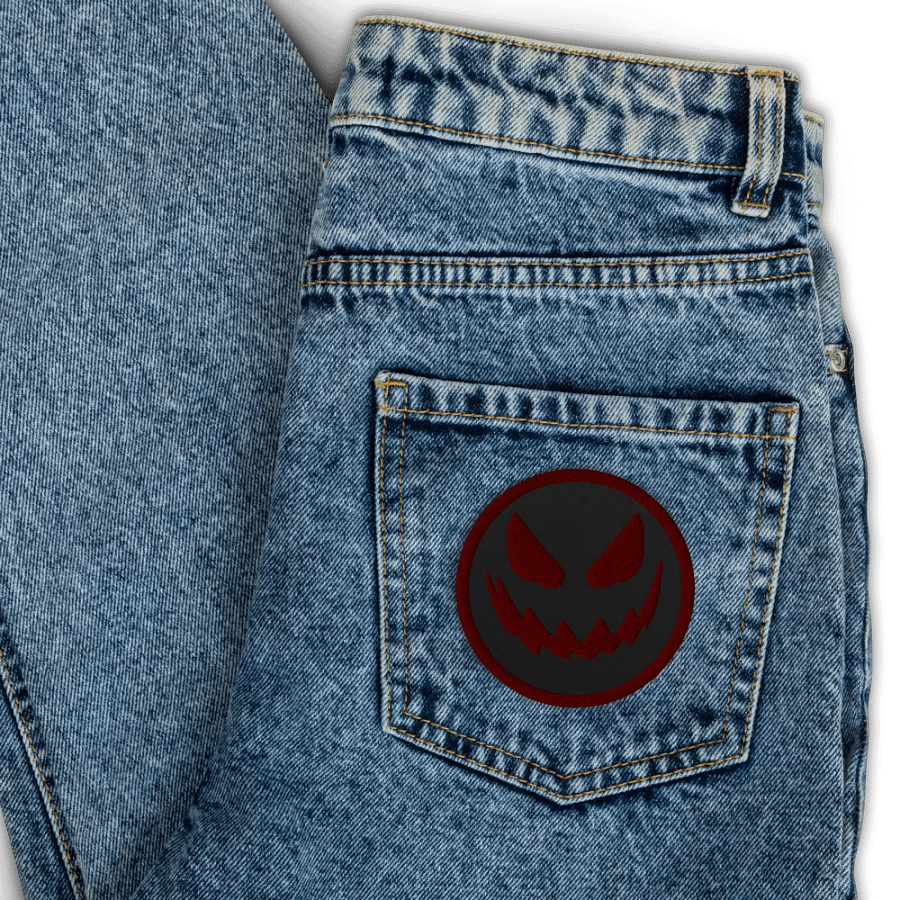Sinister Grin Embroidered Patch product image (3)