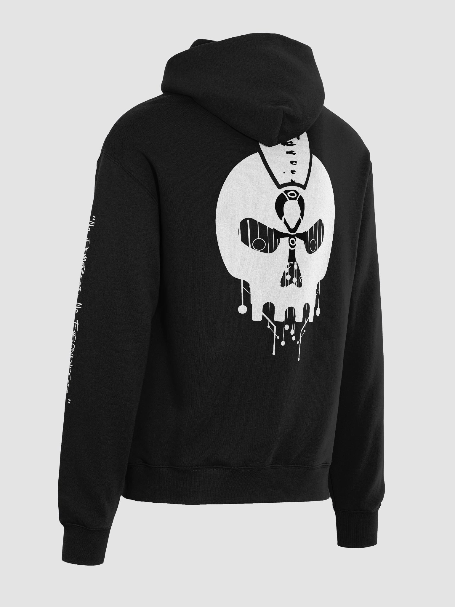 'No Remorse, No Forgiveness' Heavyweight Oversized Hoodie product image (1)