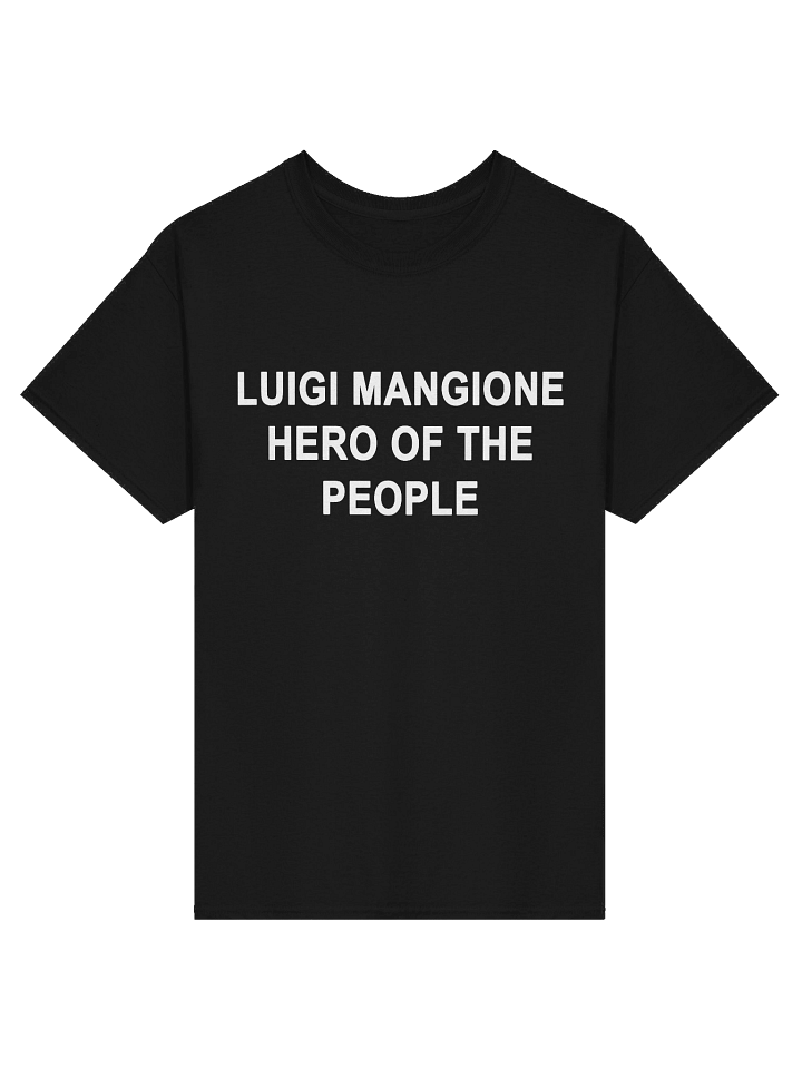 LUIGI MANGIONE HERO OF THE PEOPLE T-Shirt product image (2)