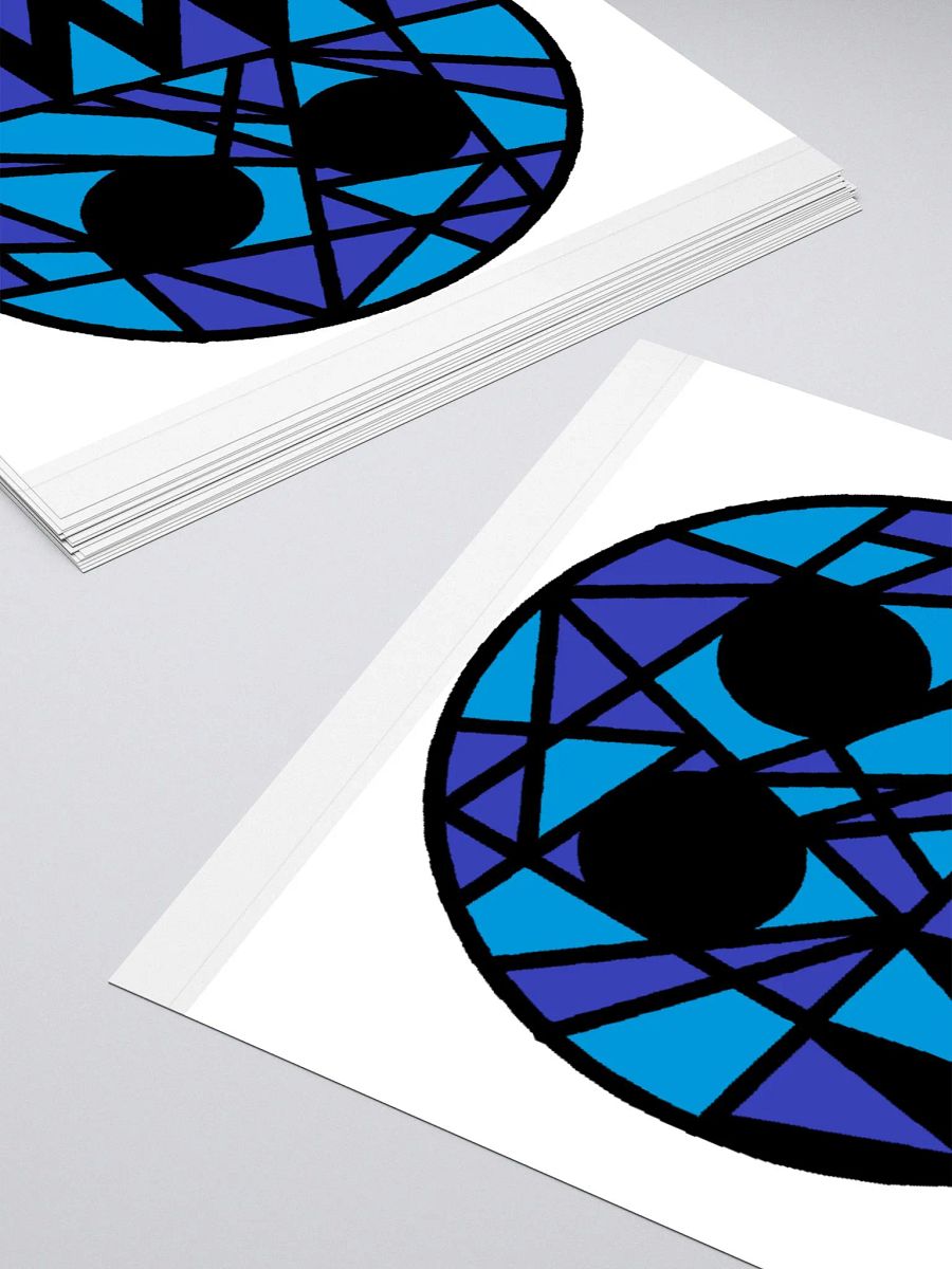 Flawless skateboarding diamond face sticker product image (4)