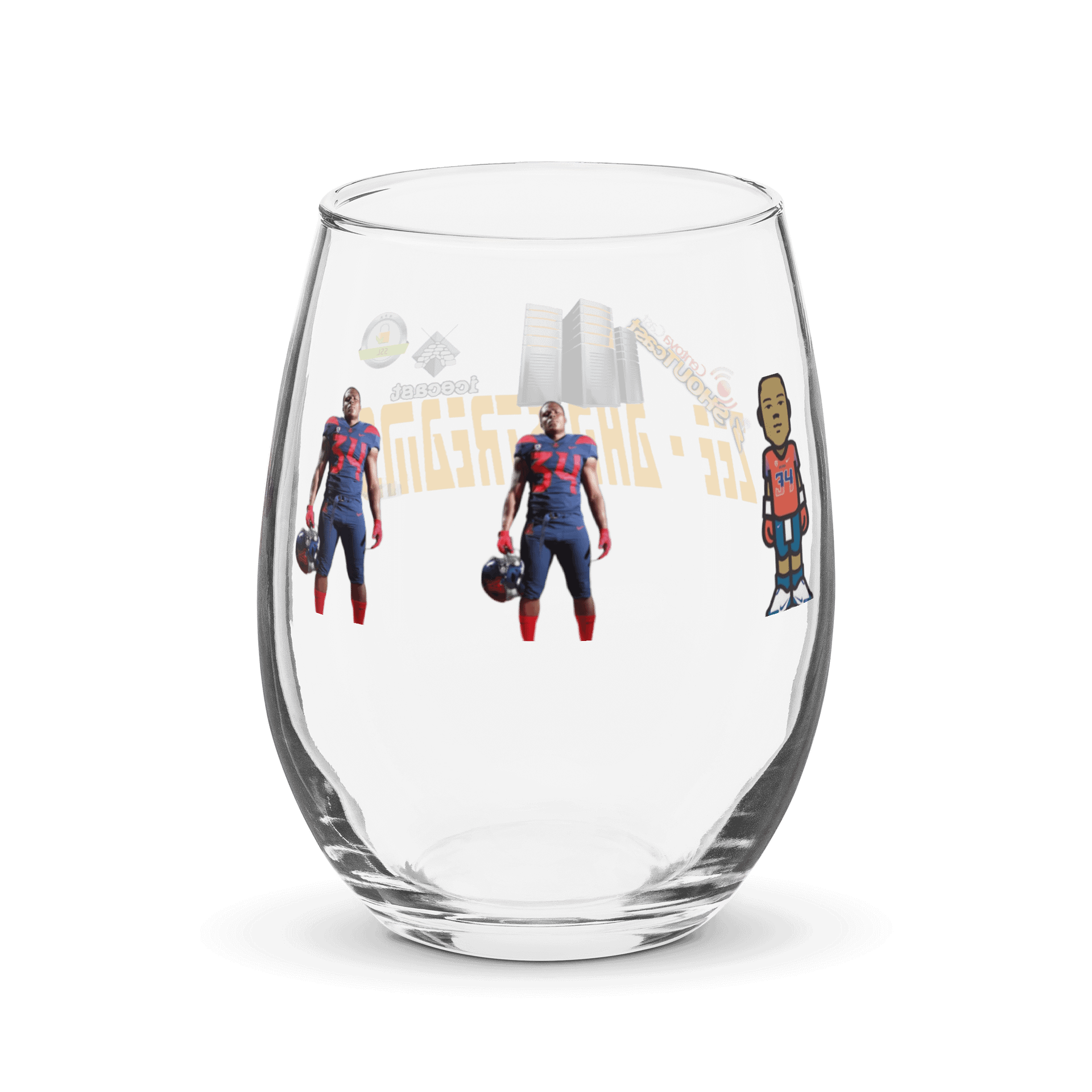ZachGreen34 official Stemless wine Glass product image (3)