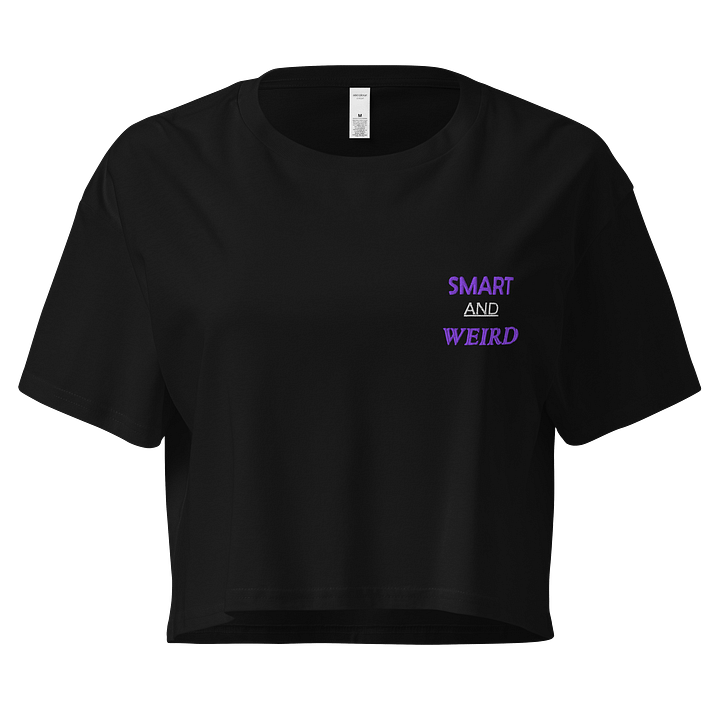SMART & WEIRD (EMBROIDERED) Black product image (1)