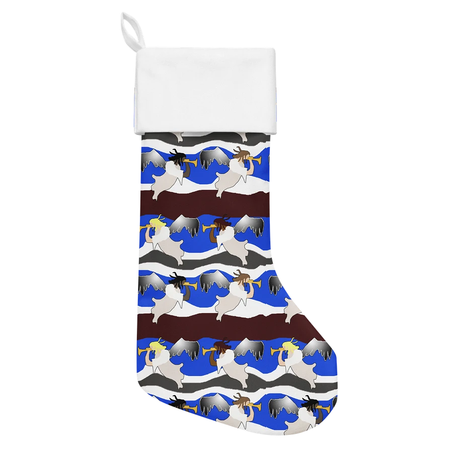 Angels Pattern Christmas Stocking product image (1)