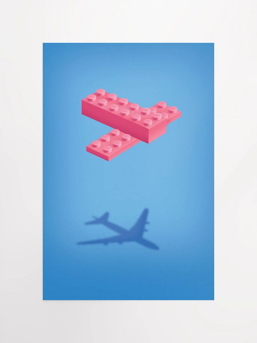 Plane (Pink) | Poster product image (5)