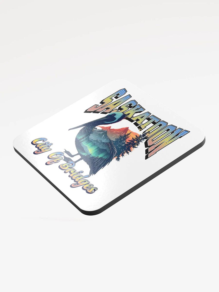 Saskatoon City Of Bridges Pelican Coaster Set product image (4)