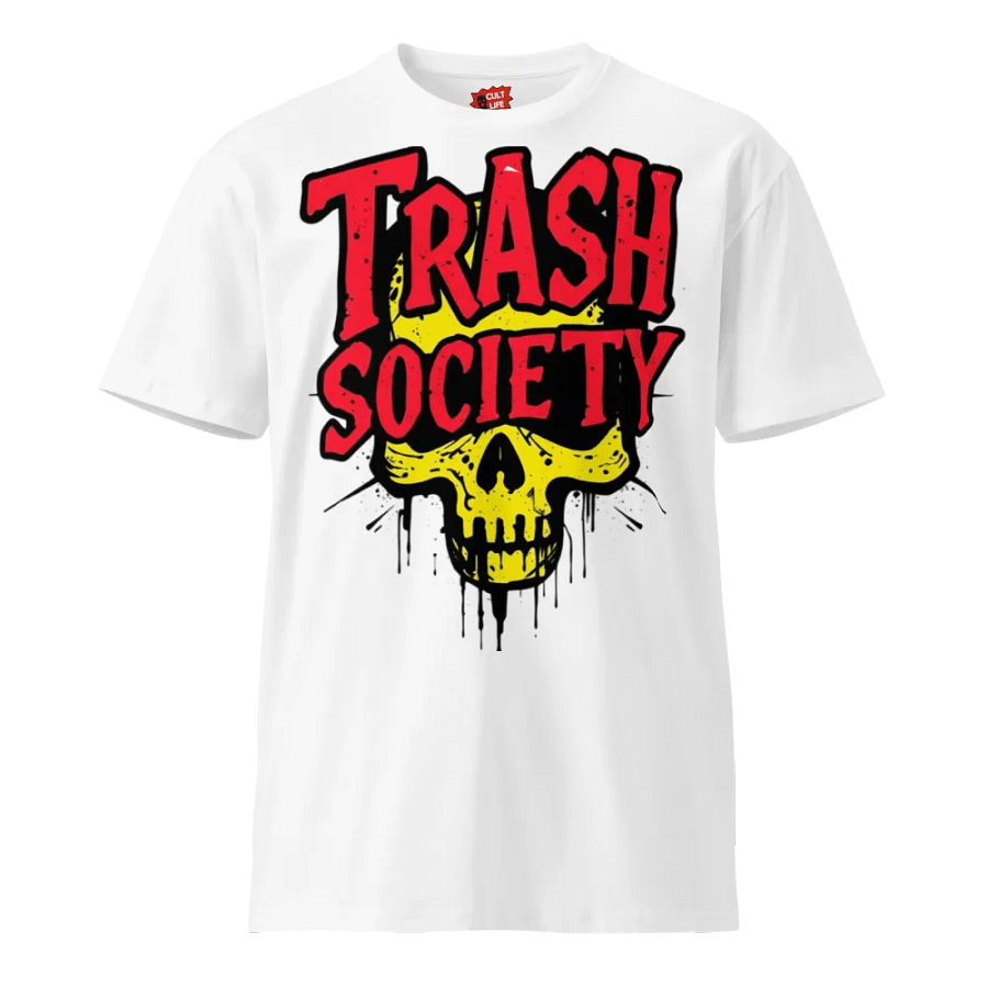 TRASH SOCIETY YELLOW SKULL product image (1)