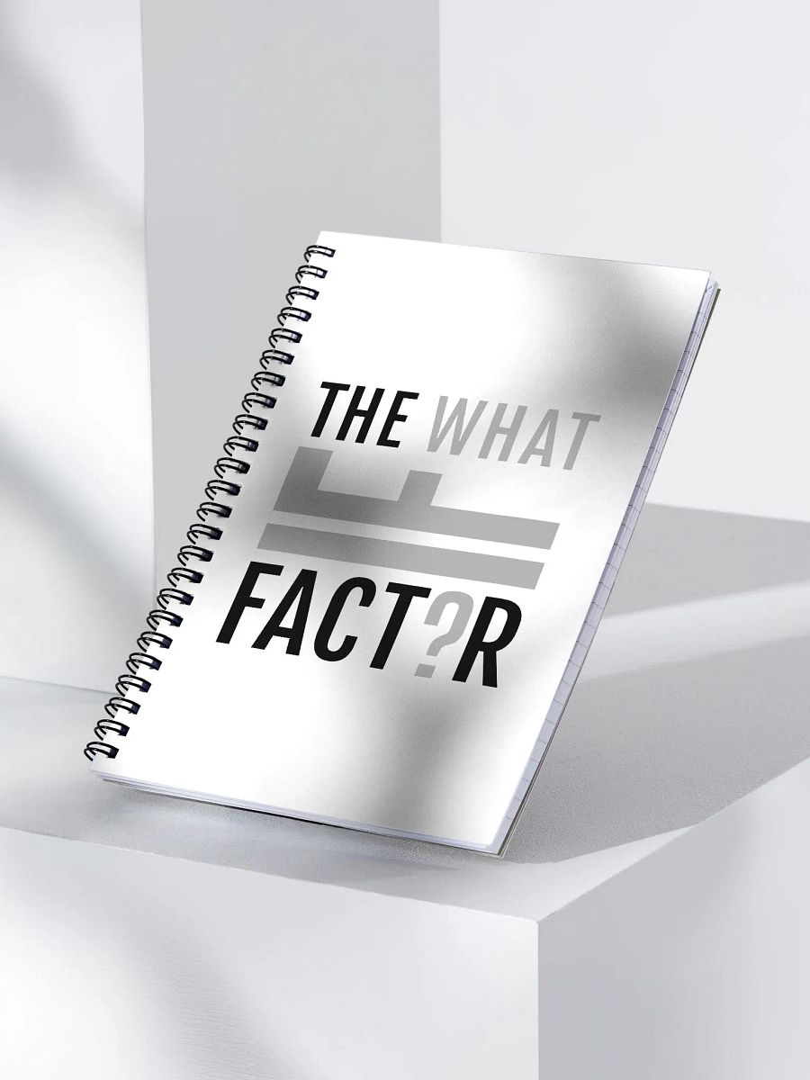 No Fear Beyond The Question Mark - Notebook product image (3)