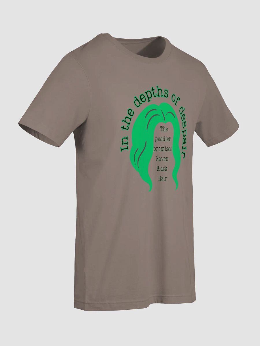 Raven Black Hair Stylized T-Shirt product image (35)