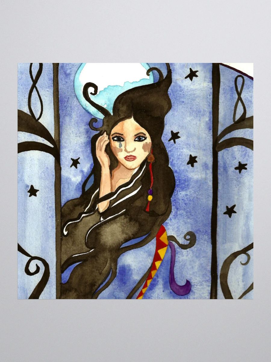 Kuutar Goddess Of The Moon Sticker product image (2)