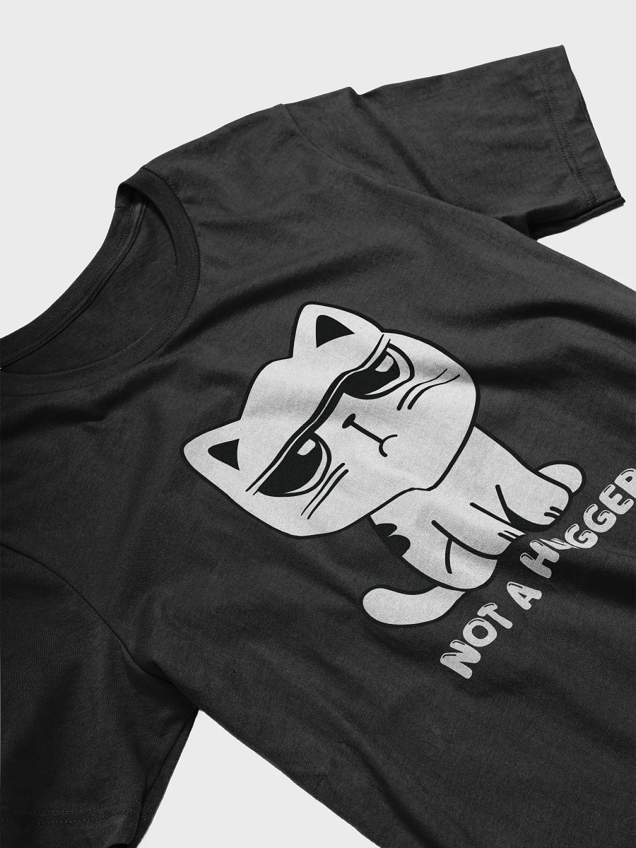 Funny Cat Not A Hugger Sarcastic Cat Humor T-Shirt product image (3)