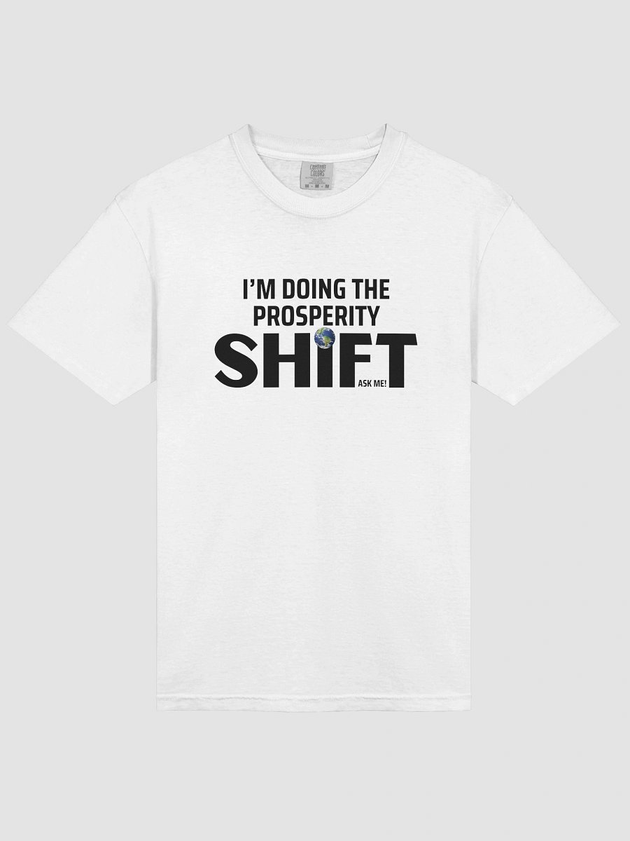 Prosperity Shift T-shirt: Elevate Your Vibration, Manifest Abundance product image (3)
