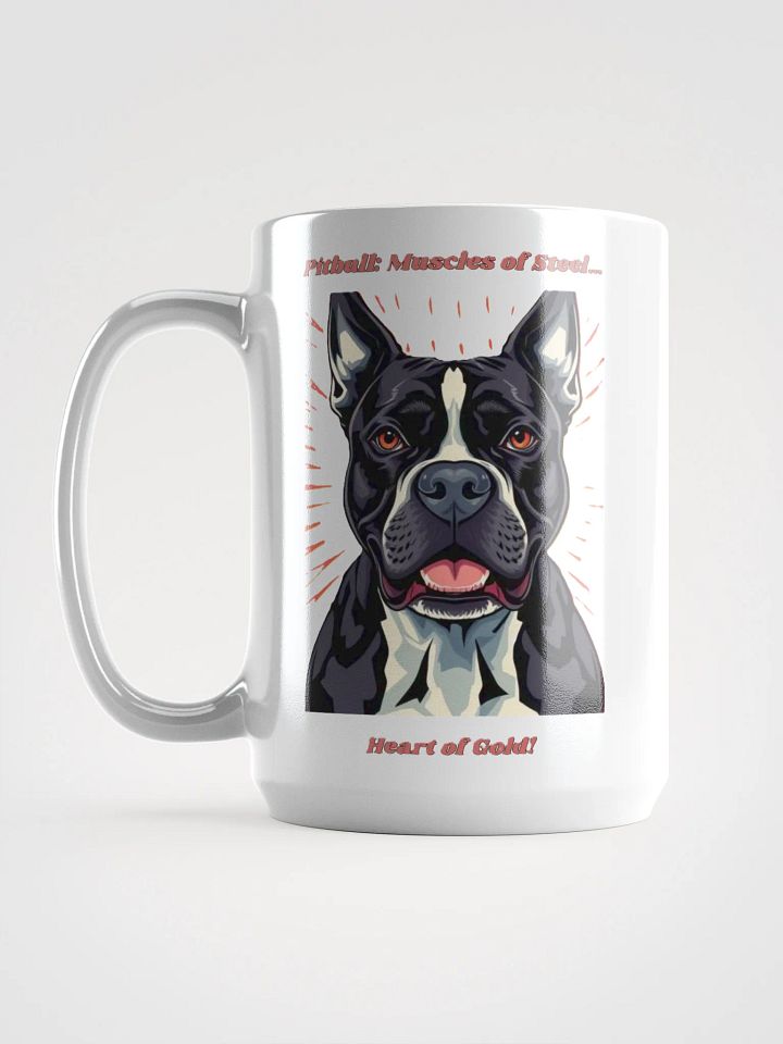 Pitbull Portrait Mug product image (2)