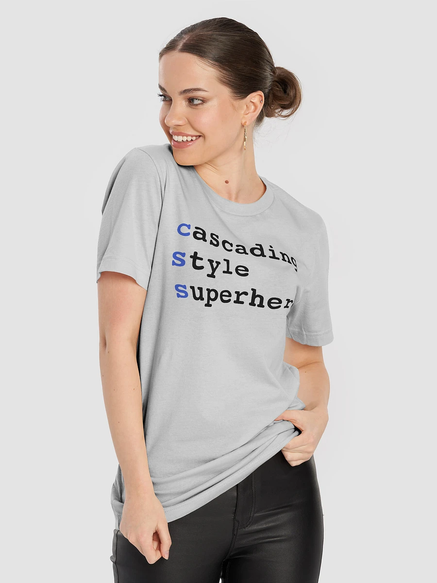 CSS Cascading Style Superhero T-Shirt product image (6)