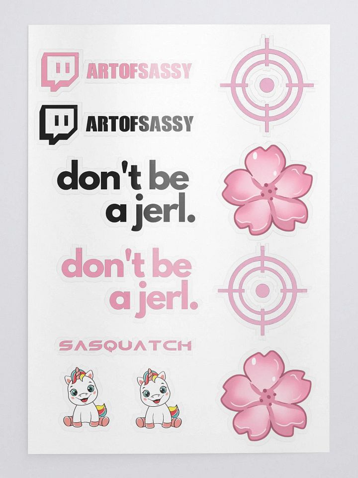 Sassy Sticker Sheet product image (1)