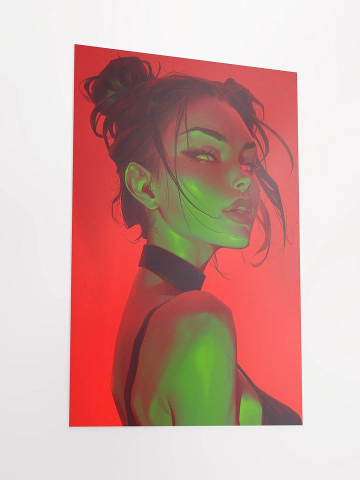 Enigmatic Glance Matte Poster product image (2)