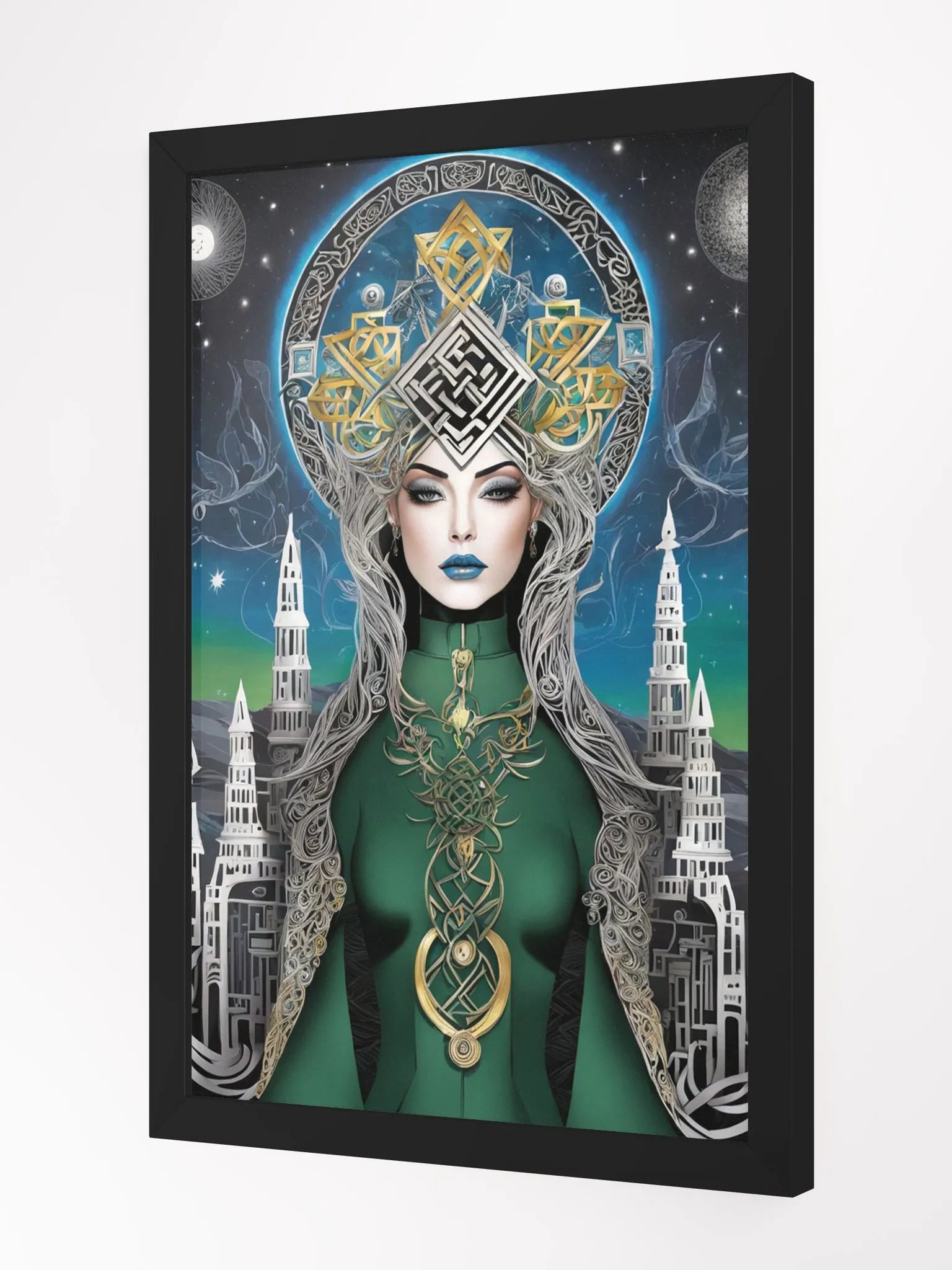 Winter Wiccan 11 - Framed Matte Poster product image (2)