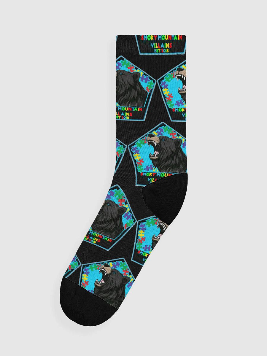 SMV Autism Awareness Logo socks product image (1)