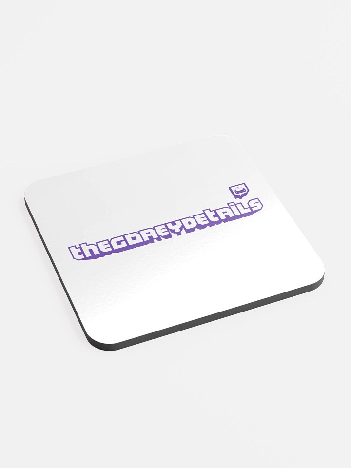 TTV Purple - Glossed Cork Coaster product image (2)