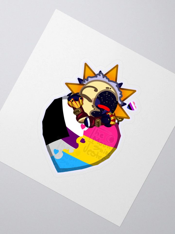 Eclipse pride sticker product image (2)