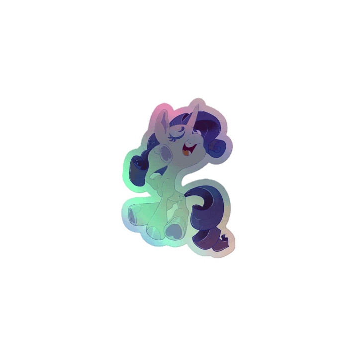 Rarity holographic sticker product image (1)