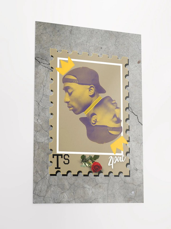 2PAC - ROSE IN CONCRETE POSTER product image (2)