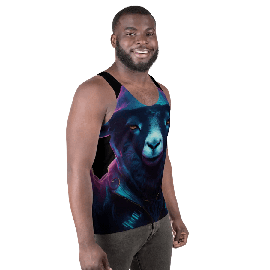 IDFKtv Black Sheep Full Color Tank Top product image (9)