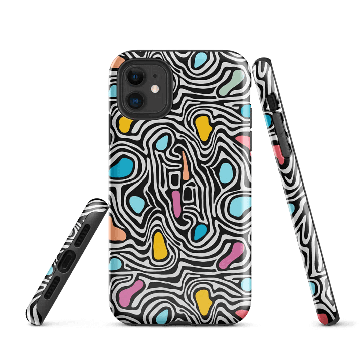 Symmetry Wave iPhone® Tough Case product image (1)