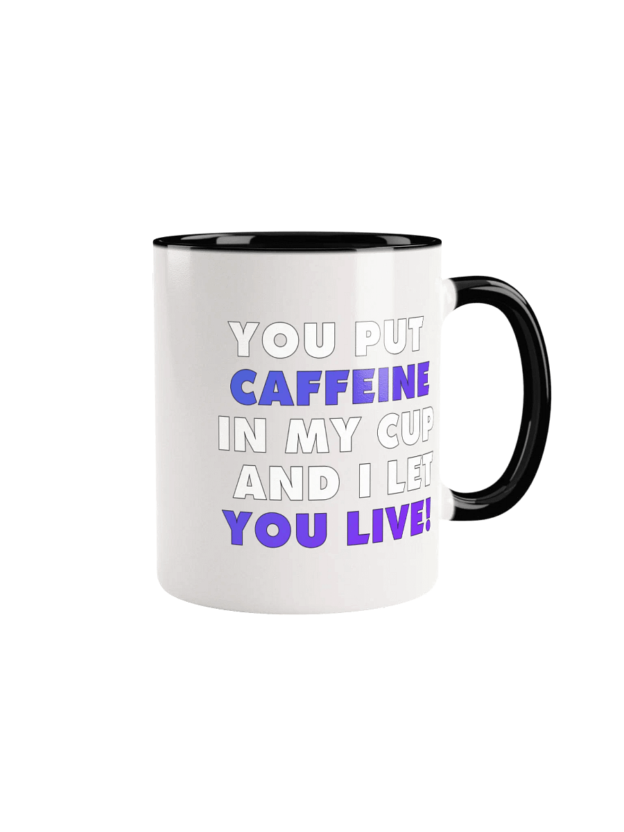 Give Caffeine Mug with Color Inside/On Handle (11oz or 15oz) product image (9)