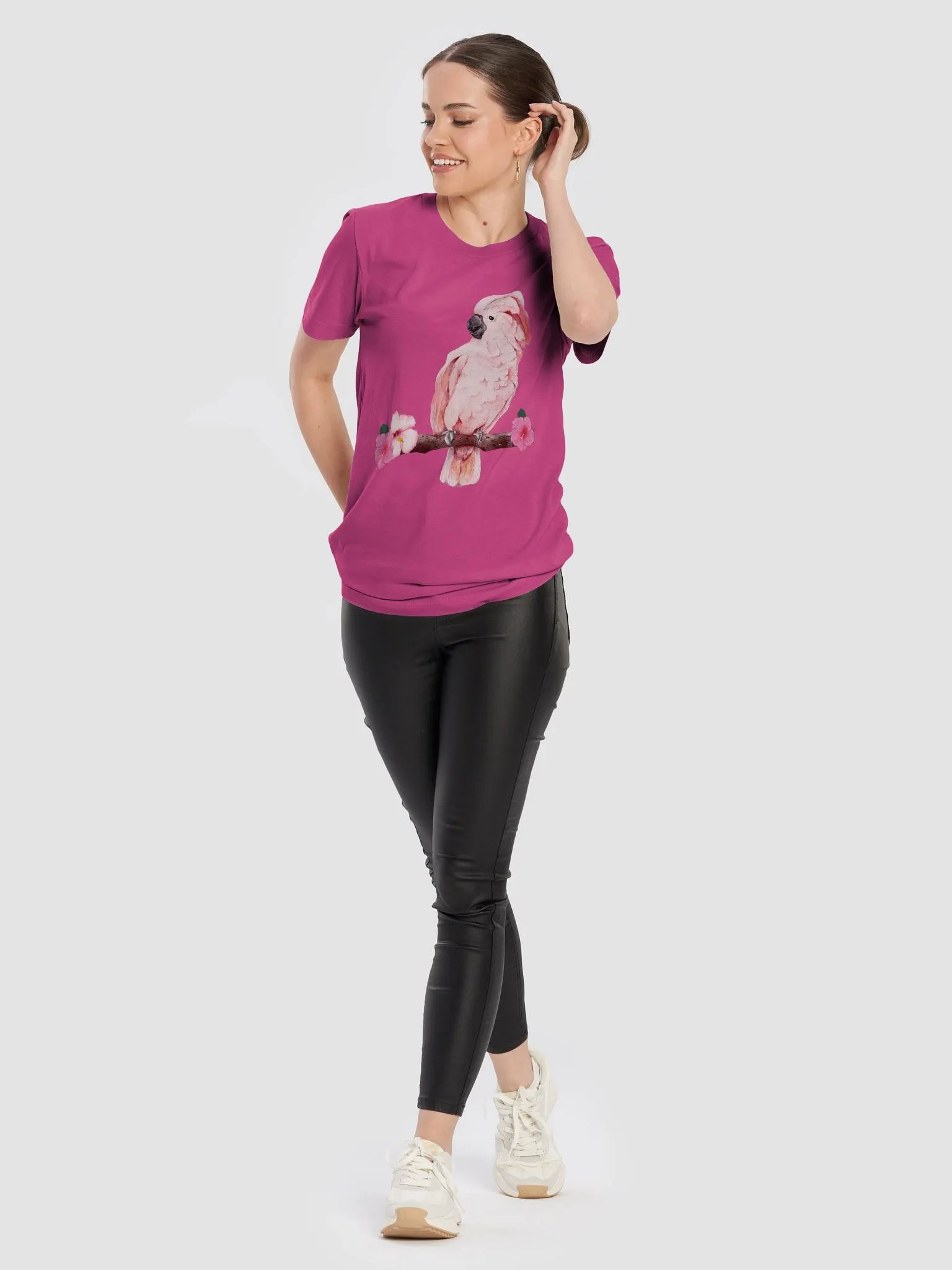 Pink Cockatoo Paradise T-Shirt product image (6)