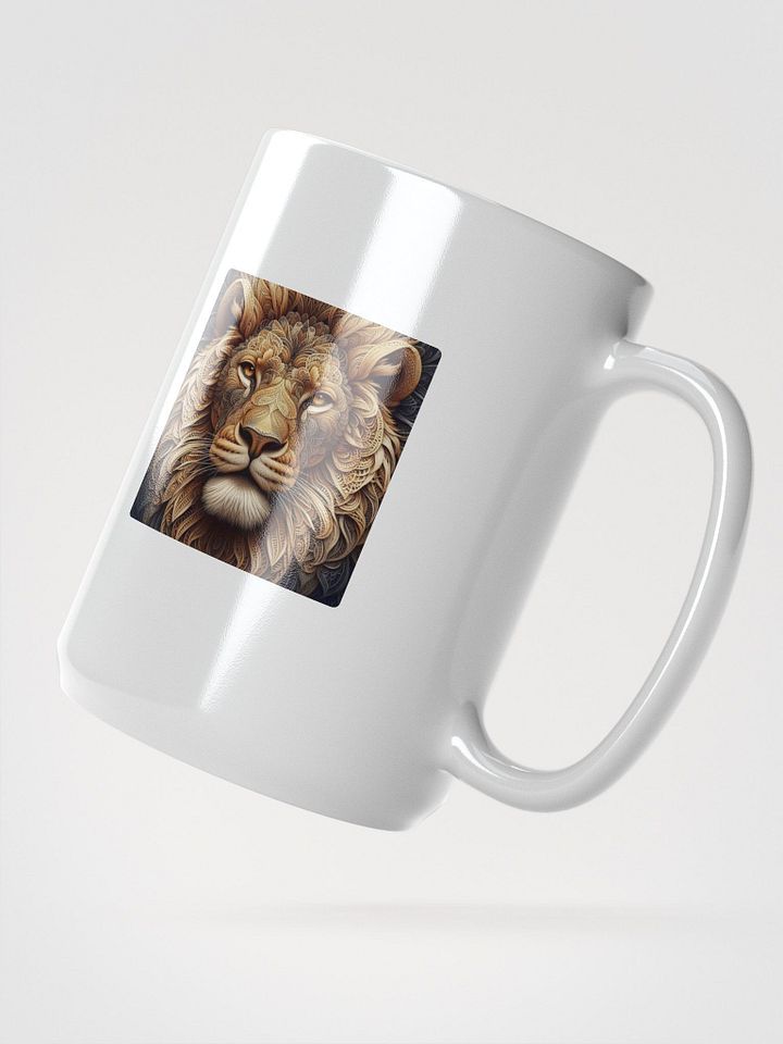 Golden Majesty Lion Mug product image (2)