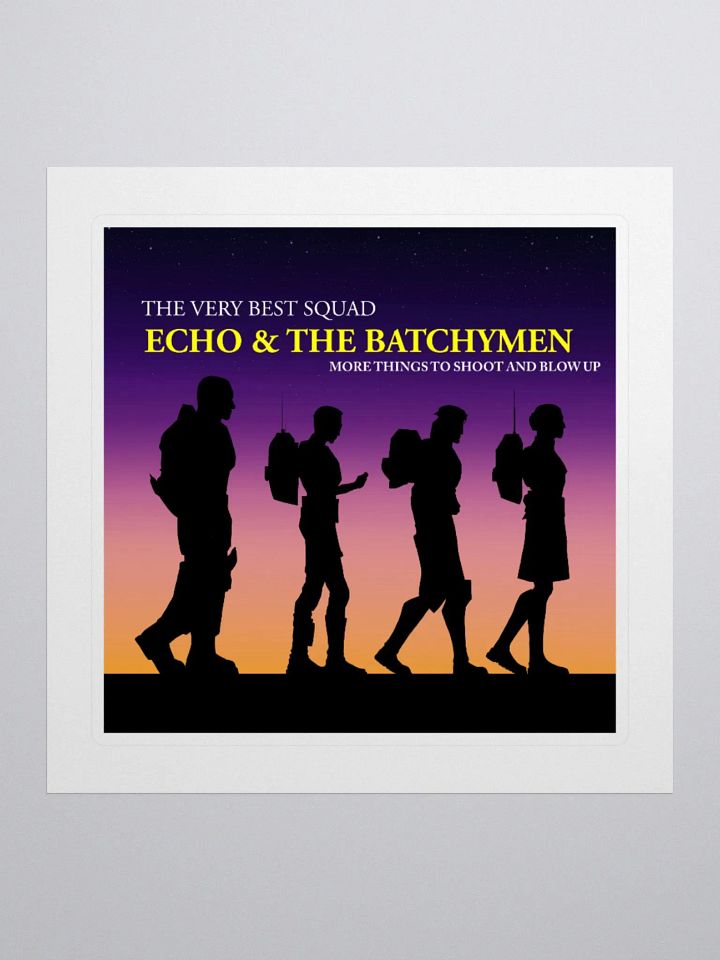 Echo & the Batchymen Sticker product image (3)