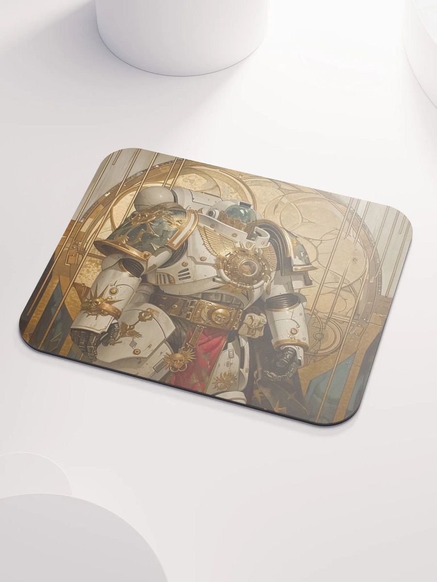 Deco-Dystopian Sentinel Mouse Pad product image (3)