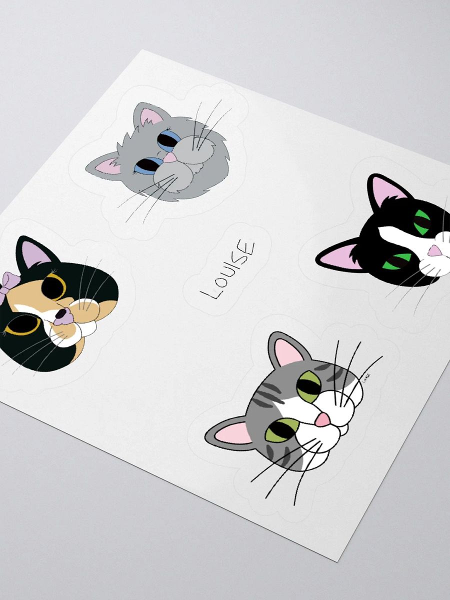 Feline Friends Sticker Set product image (10)