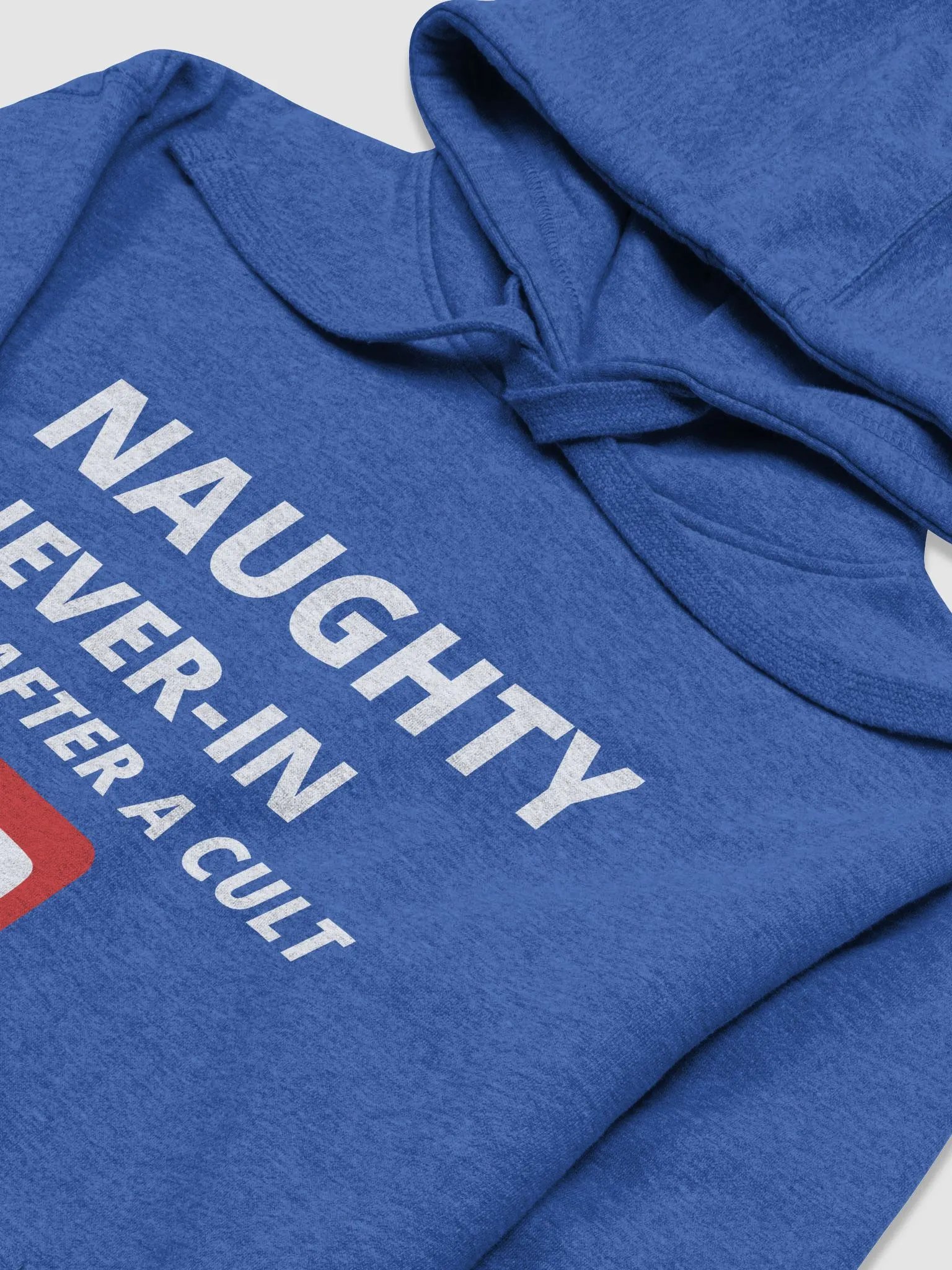 Naughty Never-In Hoodie - Blue product image (3)