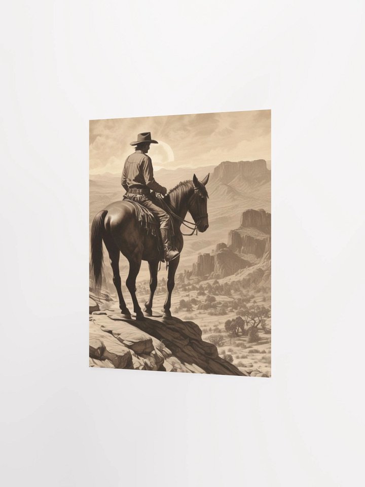 High Desert Cowboy Poster product image (4)