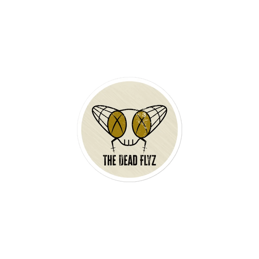 The Dead Flyz Magnet (circle) product image (1)